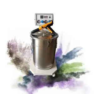 Máquina de pintura en polvo electrostática Manual, equipo de pulverización de recubrimiento en polvo, PISTOLA DE PULVERIZACIÓN