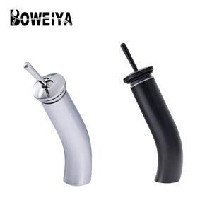 precio <span class=keywords><strong>barato</strong></span> caliente negro frío diseño moderno <span class=keywords><strong>cuenca</strong></span> grifos buque grifo de cuarto de baño del <span class=keywords><strong>Hotel</strong></span> cascada grifo del agua - Product Image 6