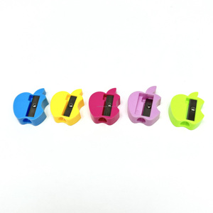 H-TONE <span class=keywords><strong>en</strong></span> forme de pomme trou étudiant taille-crayon <span class=keywords><strong>en</strong></span> plastique maquillage sourcil stylo taille-crayons école fournitures de <span class=keywords><strong>bureau</strong></span> <span class=keywords><strong>en</strong></span> <span class=keywords><strong>gros</strong></span> - Product Image 3