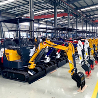 Pengiriman Gratis China EPA/Euro 5 Harga Murah Mini Excavator Crawler Kecil Penggali Baru 2ton 3ton Mini Excavator