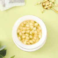 Sachets de thé aux herbes aromatisés au thé vert au jasmin, riches en arômes, adaptés à une infusion chaude et froide, 80 sachets par paquet.