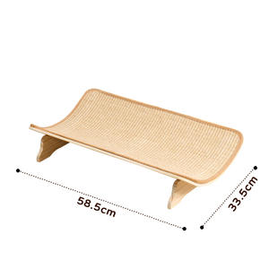 Planche à gratter pour chat tout en un planche à griffes sans perte de cheveux Jouet pour chat Bol surdimensionné Chaise longue Tapis en sisal Tapis à gratter pour chat - Product Image 5