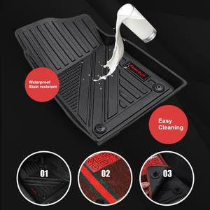 Tapis de Sol de Voiture 3D TPE Anti-Poussière Étanche Mode Sport Personnalisé Durable Toutes Saisons Facile à Nettoyer Ajustement Parfait VW <span class=keywords><strong>Golf</strong></span> <span class=keywords><strong>7</strong></span> - Product Image 4