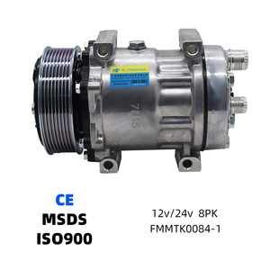 Compresor de Aire Acondicionado para Auto, Compresor de Refrigeración para Auto, Compresor de AC para Coche 7H15 - Product Image 1