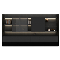 Armoire de classement de bureau antirouille, armoire de rangement multi-niveaux pour l'archivage de documents d'entreprise