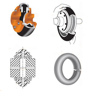 Connecteur de pompe à eau arbre flexible moteur pompe à eau connecteur hydraulique pneu accouplement de pneu en caoutchouc Flexible - Product Image 6