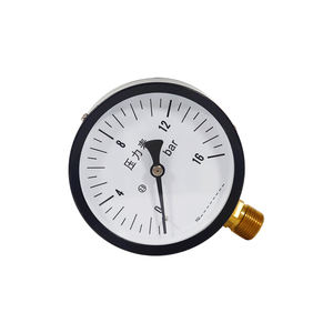 डबल-एक डिजिटल Y-100 बोर्डन ट्यूब दबाव गेज आयरन सामग्री 0-16 बार रेंज कस्टमाइज्ड ओएम/ओएम समर्थन 1 वर्ष की वारंटी - Product Image 3