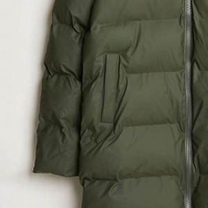 Long Puffer <b>Coat</b> Winter Jacket Warm Outerwear <b>Full</b> <b>Length</b> Lightweight Polyester Jacket for Casual Fashion Puffer Jacket - Product Image 3