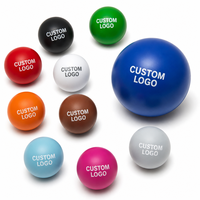 Balle de pression en mousse PU personnalisée avec logo personnalisé Fabricant Balle anti-stress lente avec cadeau promotionnel