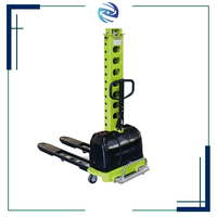 Capacité de levage de palette électrique d'empileur de camion de conteneur portatif de chargement d'individu 1500kg empileur électrique avec le chargement de camion de portée