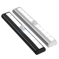 Lampe LED à capteur magnétique sans fil, moderne, blanc chaud, en aluminium, dimmable, idéale pour couloir, escalier, cuisine, chambre, salon – Meilleure vente