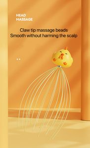 Masseurs de cuir chevelu avec 16 griffes, gratte-tête manuel pour une relaxation profonde, stimulation capillaire et massage anti-stress - Product Image 3
