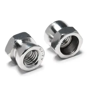 China M4 M6 M8 M10 Stainless Steel Hex Shear Breakaway Nuts Manufacture