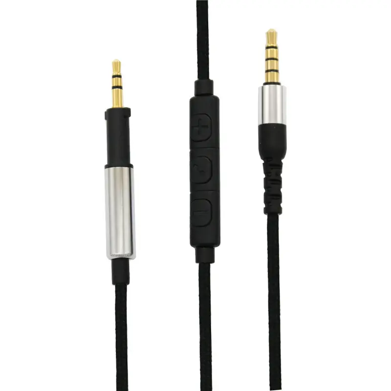Diy 3.5 Mm Naar 2.5 Mm Kabel Voor Akg Headset Hoofdtelefoon K450 K451 K452 Q460 K480 Met Microfoon