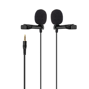 Ruido cancelación doble Lavaliver Clip micrófonos para Smartphone portátil - Product Image 5