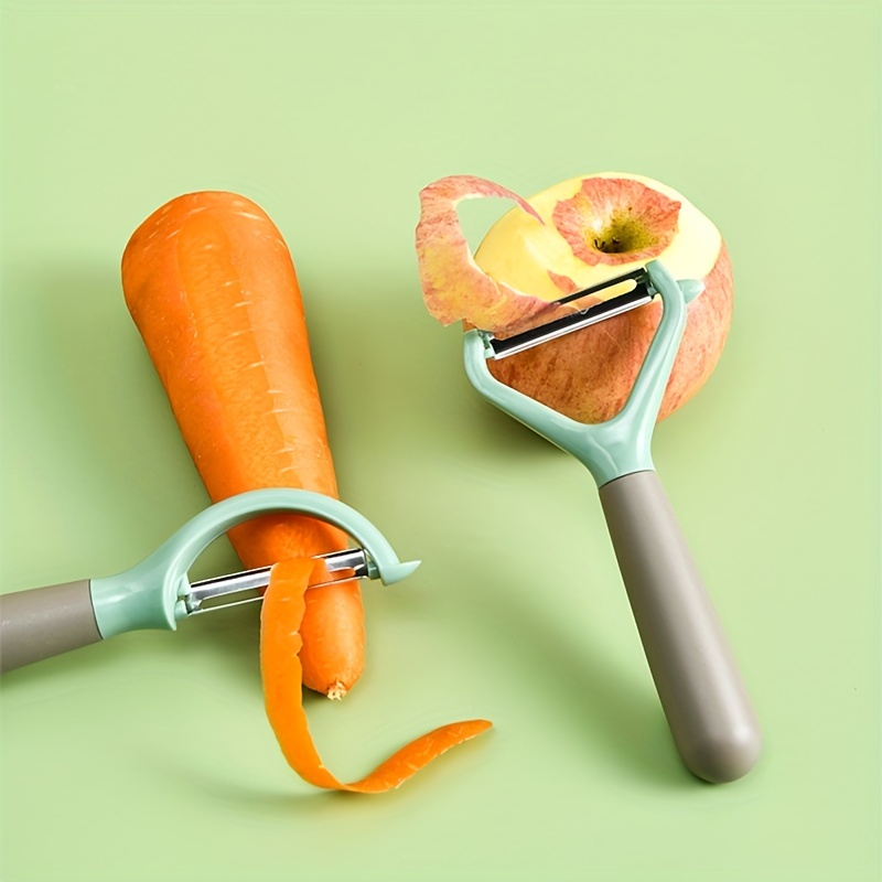 2PC Sustainable Portable Handheld Vegetable Melon Peeler Set