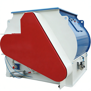 SUS304 Sanitary Double Shaft Paddle Mixer Food Grade Blender 35kW <b>Motor</b> for Chemical Processing Seafood Seasoning Protein Powder - Product Image 6