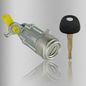 Cilindro de cerradura cilíndrico QY184M2 para Kia K2, aleación de zinc, 1 llave incluida - Product Image 3