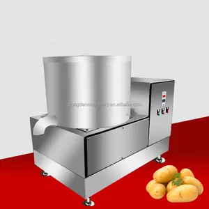 Mesin dewatering makanan buah jenis keranjang industri sayuran wortel lobak mesin dewatering sentrifugal