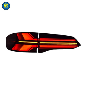 YU GUANG para BMW <span class=keywords><strong>X5</strong></span> G05 Accesorios 2019-2023 Juego Completo de Luces Traseras con Lente Transparente, Actualización de Luces de Señalización, Plug and Play - Product Image 2
