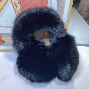 EM-R FUE personnalisé à la mode hiver <span class=keywords><strong>cache</strong></span>-oreilles pour les femmes doux moelleux <span class=keywords><strong>lapin</strong></span> fourrure <span class=keywords><strong>cache</strong></span>-oreilles chaud couleur unie <span class=keywords><strong>oreille</strong></span> couverture - Product Image 5