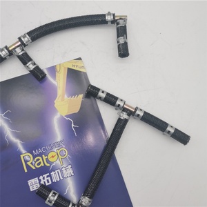 Tuyau de retour d'injecteur E320C 212-8606 2128606, tuyau de retour de carburant pour moteur 3066 S6K, pièces d'excavateur - Product Image 4