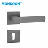 Système de serrure de porte de sécurité personnalisé sécurité des enfants serrures de porte en bois poignées à levier en métal hardwar serrure de porte de salle de bain