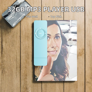 Reproductor <span class=keywords><strong>MP3</strong></span> Digital con Ranura para Tarjeta TF, Mini Unidad <span class=keywords><strong>Flash</strong></span> USB Portátil de Plástico para Estudiantes - Product Image 2