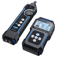 Localizador de Cables de Red LCD NF-8209Pro con Medidor de Longitud, Probador PoE, Detector de Cortocircuitos y Cable Cruzado RJ45, Precio de Fábrica