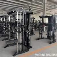 Máquina Smith Comercial Multifuncional con Pesas para Entrenamiento de Fuerza, la Más Popular en el Mercado