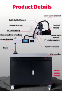 Máquina de Roscado y Taladrado Eléctrica M6-36E - Tipo Recto/Universal, Alta Precisión, Torque Seguro, Sujeción Sencilla - Product Image 5