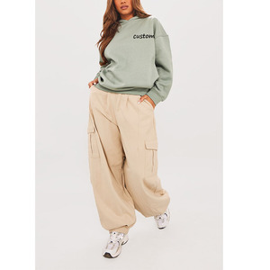 Otoño Invierno sudaderas con capucha de gran tamaño para mujer Heavy Fleece Hip Hop Puff estampado Streetwear Plus Size Casual Pullover 3D Spider OEM - Product Image 3