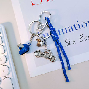 <span class=keywords><strong>Porte</strong></span>-clés en métal zinc en forme de ballon de sport, personnalisable avec logo, pour sac à dos, portefeuille, ou comme breloque décorative - Product Image 4
