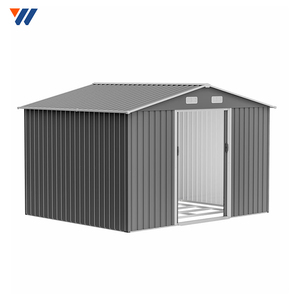YW matériel bricolage 20X20 <span class=keywords><strong>4X4</strong></span> 7X7 8X8 hangar <span class=keywords><strong>de</strong></span> stockage d'outils pour arrière-cour avec porte latérale <span class=keywords><strong>jardin</strong></span> hangar à outils géant - Product Image 3