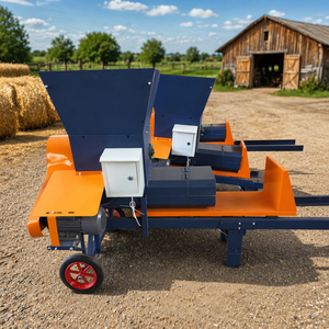 Presse à balles carrées ZhengzhouHonghao pour herbe humide, <span class=keywords><strong>paille</strong></span> biomasse, papier d'emballage et mini-ensilage de maïs à vendre - Product Image 1