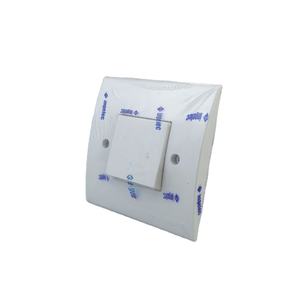 Interrupteur Mural <span class=keywords><strong>Ingelec</strong></span> Original 5221/5222, Simple ou Double Commande, en Bakélite Blanche, Norme Française - Product Image 2