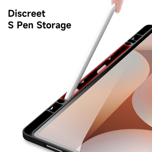 Étui de protection transparent détachable pour tablette avec emplacement pour stylet, adapté aux tablettes Samsung Tab S10 Ultra/S9 Ultra/S8 Ultra - Product Image 5