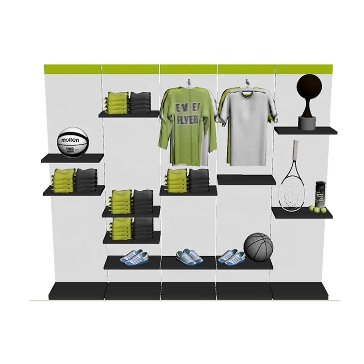 Shop tragbare t-shirt boden display stand t hemd display racks