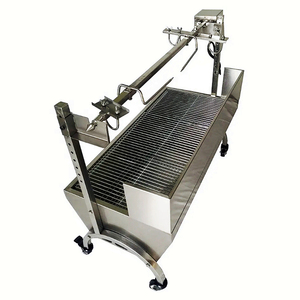 Parrilla de asador de acero inoxidable, Parrilla Eléctrica de cordero, Cabra, asador, parrilla rotativa para Doner Kebab, parrillas para barbacoa - Product Image 4