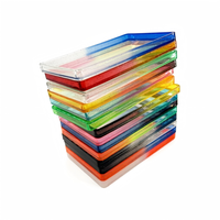 Coque en TPU chromée arc-en-ciel avec paillettes, compatible avec les cartes d'identité, les cartes de crédit, blocage RFID, protection transparente anti-rayures