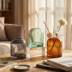 Supplier Luxury Custom Empty Glass Diffuser Bottle Diffuser <strong>Jars</strong> Aromatherapy Storage <strong>Container</strong> 200 ml 400 ml For Gift <strong>Sets</strong> - Product Image 2