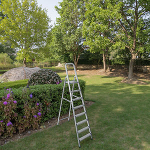 Échelle pliante européenne en aluminium à <span class=keywords><strong>8</strong></span> <span class=keywords><strong>marches</strong></span> pour usage domestique - Product Image 4