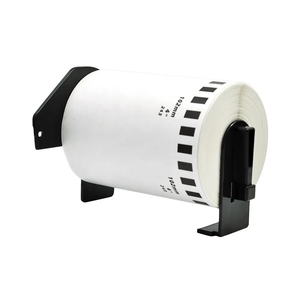 <span class=keywords><strong>Brother</strong></span>-Cinta <span class=keywords><strong>de</strong></span> papel <span class=keywords><strong>de</strong></span> <span class=keywords><strong>etiquetas</strong></span> térmicas para <span class=keywords><strong>impresora</strong></span> <span class=keywords><strong>de</strong></span> <span class=keywords><strong>etiquetas</strong></span> <span class=keywords><strong>QL</strong></span>, reemplazo <span class=keywords><strong>de</strong></span> 4x100 pies, color blanco - Product Image 1