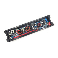 Amplificateur audio professionnel 12V 1500W de classe D à gamme complète, 1 canal, pour voiture, avec filtres de fréquence