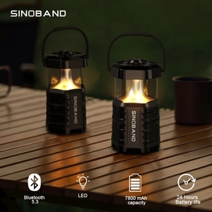 Xdobo Hope 40W lámpara de luz para acampar al aire libre de alta potencia altavoz de diente azul portátil mini IPX7 Subwoofer impermeable altavoz inalámbrico - Product Image 6