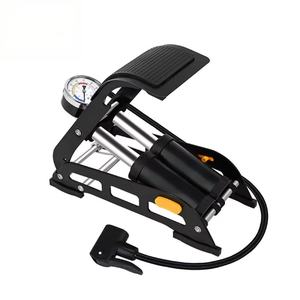 Bomba de Bicicleta Portátil de Acero Angbow con Manómetro de 160 PSI, Válvula Presta y Schrader, OEM, ODM, Logotipo Personalizado - Product Image 3