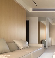 Panneau mural en texture bois RU-PAN, fabriqué en fibre de carbone, ignifuge, imperméable, antibactérien, matériau de haute qualité, chambre à coucher