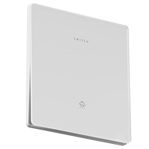 แผงสวิตช์ 86 แบบ กระจกนิรภัย 5 ช่องเสียบ ติดผนัง 220V สายดินมาตรฐาน - Product Image 2