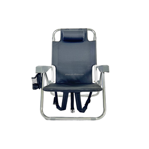 Sedia a Sdraio Pieghevole in Metallo Leggero di Alta Qualità, Personalizzabile, per Campeggio e Spiaggia, con Cuscino e Borsa Portaoggetti, Sillas De <span class=keywords><strong>Playa</strong></span> - Product Image 6