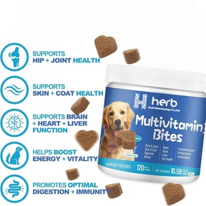 Compléments alimentaires multivitaminés OEM pour animaux de compagnie, sous forme de friandises molles, avec vitamines A-K, pour soutenir le système immunitaire, la santé du cerveau et du cœur. - Product Image 2